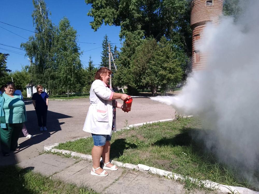 Пожарная безопасность на практике.